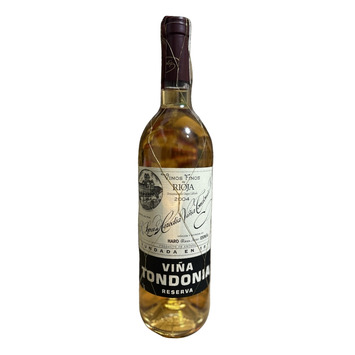 2004 R. LÓPEZ DE HEREDIA VIÑA TONDONIA BLANCO 2004 RESERVA
