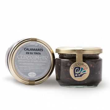 CALAMARES EM SUA TINTA CURRIMAR 200G