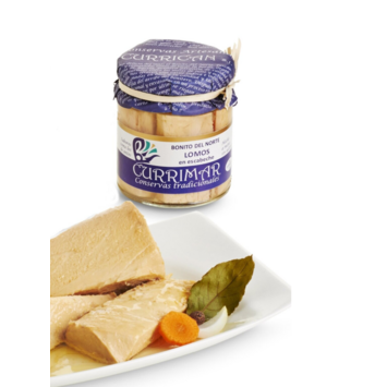 LOMOS DE BONITO DO NORTE EM ESCABECHE CURRIMAR