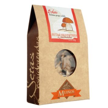 SETAS SILVESTRES DESHIDRATADAS MUIÑOS FUNGICULTURA