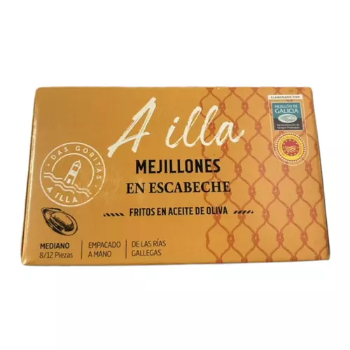 MEJILLONES EN ESCABECHE A ILLA