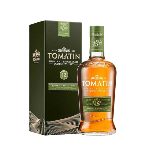 WHISKY ESCOCÉS TOMATIN 12 AÑOS