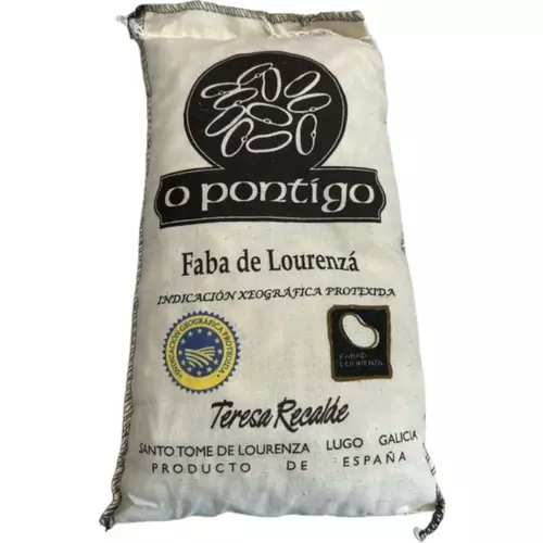 FABA DE LOURENZÁ  IGP O PONTIGO. 