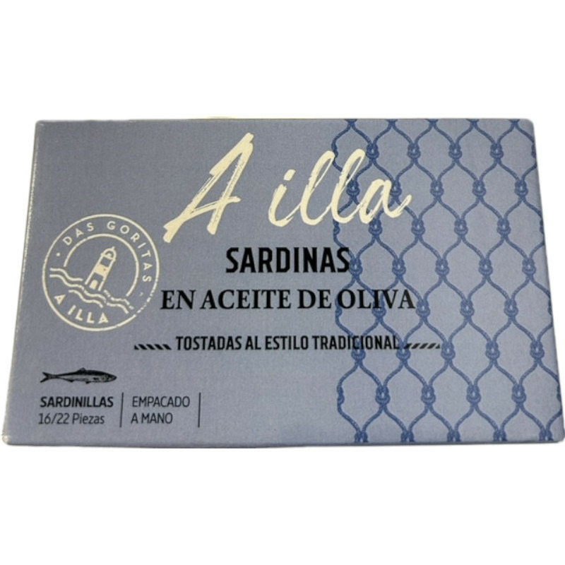SARDINAS EN ACEITE DE OLIVA A ILLA