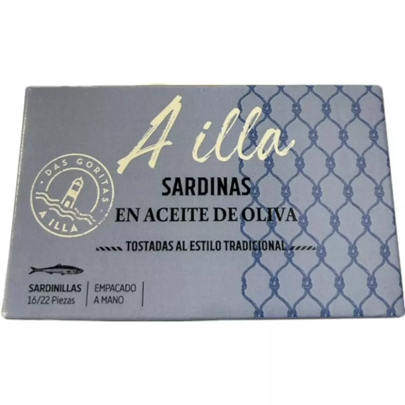 SARDINAS EN ACEITE DE OLIVA A ILLA