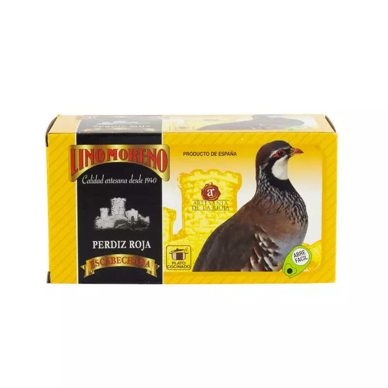 PERDIZ ROJA EN ESCABECHE LINO MORENO