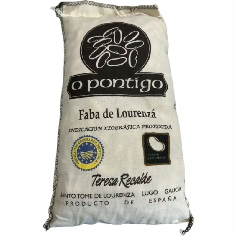 FABA DE LOURENZÁ  IGP O PONTIGO. 