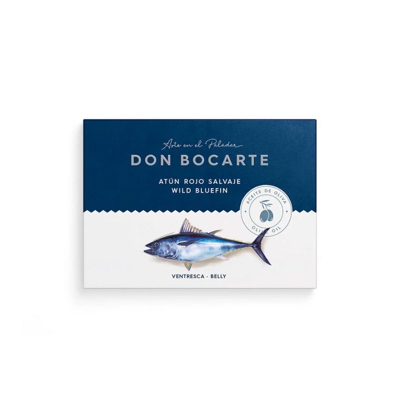 ATÚN ROJO SALVAJE  VENTRESCA DON BOCARTE LATA 120G