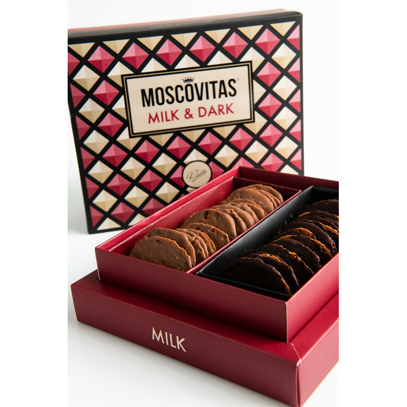 CAJA MOSCOVITAS MILK & DARK 320 G