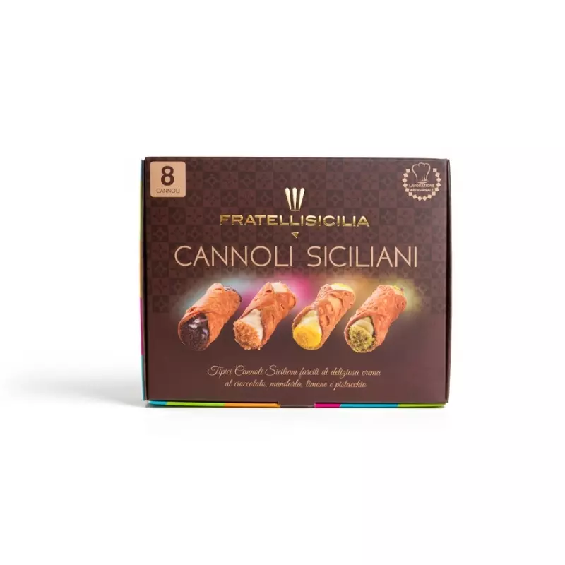 CANNOLI SICILIANI FRATELLISICILIA 240g.
