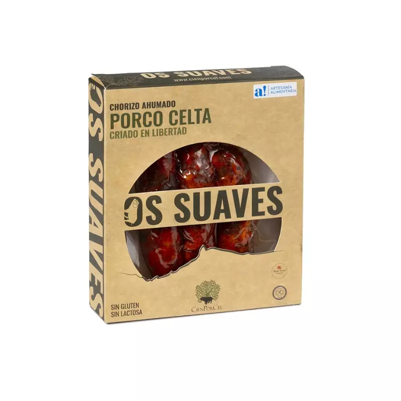 CHORIZOS DE PORCO CELTA SUAVES CIENPORCEL