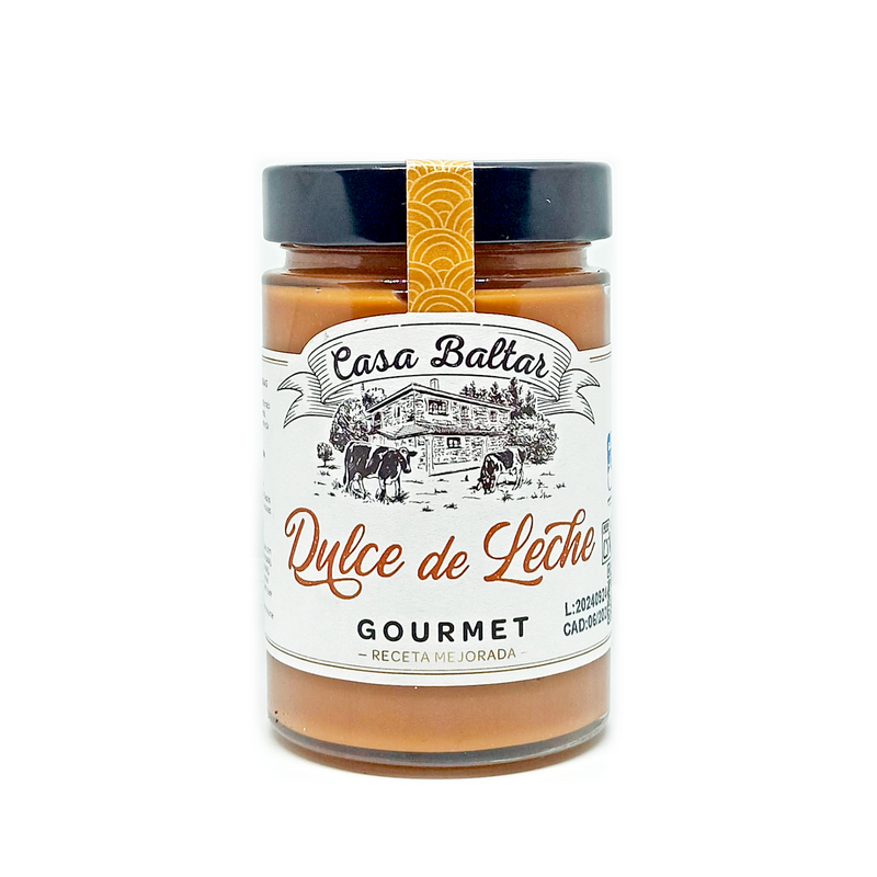 DULCE DE LECHE GOURMET CASA BALTAR 385g.