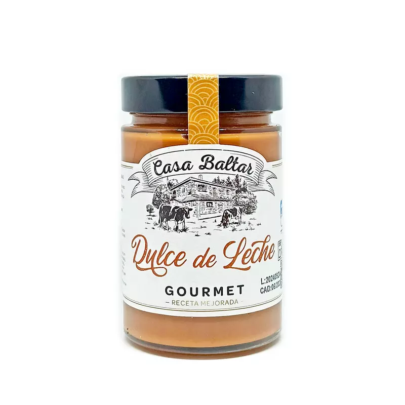 DULCE DE LECHE GOURMET CASA BALTAR 385g.