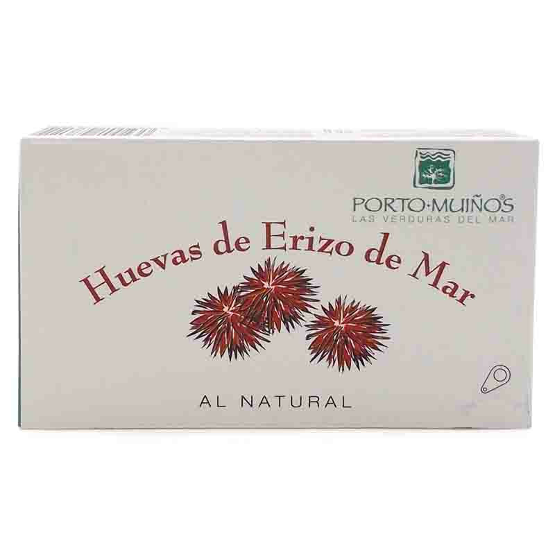 HUEVAS DE ERIZO AL NATURAL PORTOMUIÑOS lata 50g