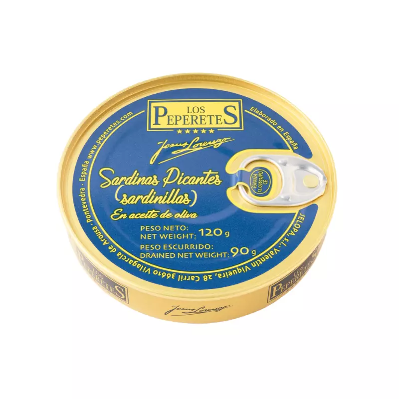 LATA DE SARDINAS PICANTES LOS PEPERETES