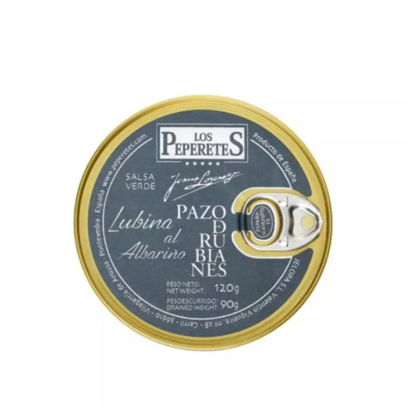 LUBINA ALBARIÑO CONSERVA- OS PEPERETES