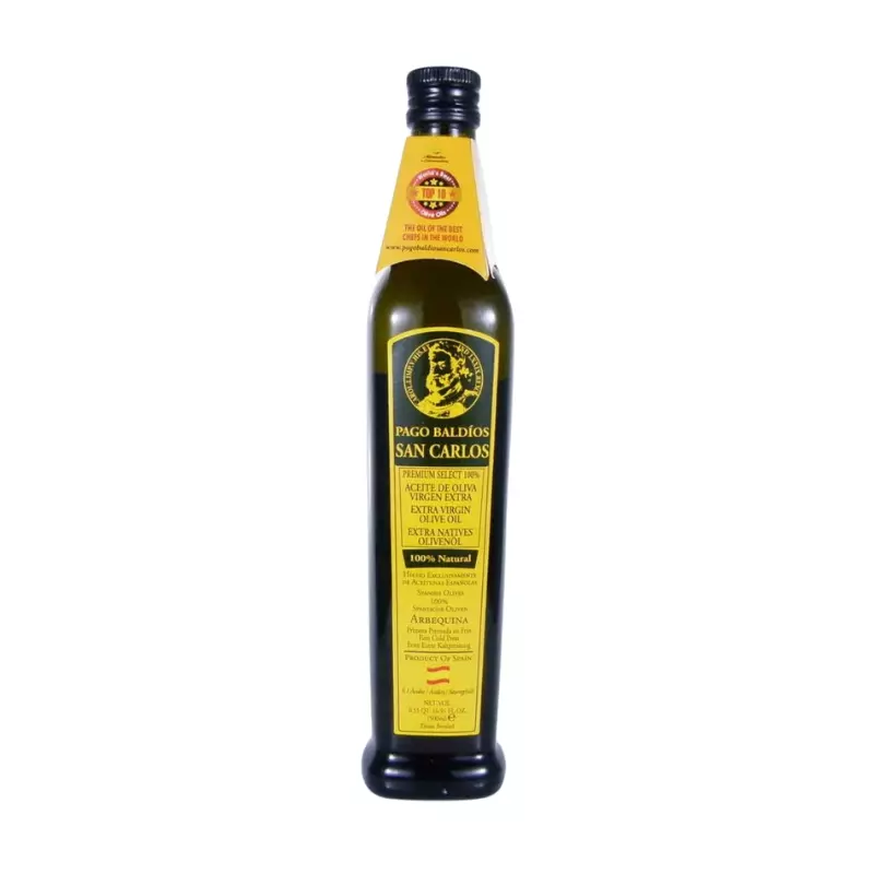PAGO BALDÍOS SAN CARLOS AOVE ARBEQUINA 500ML
