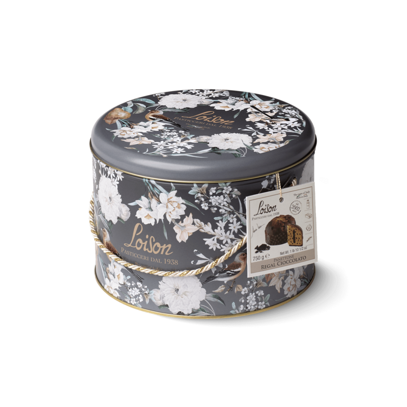 PANETTONE CHOCOLATE LOISSON LATA 750g.