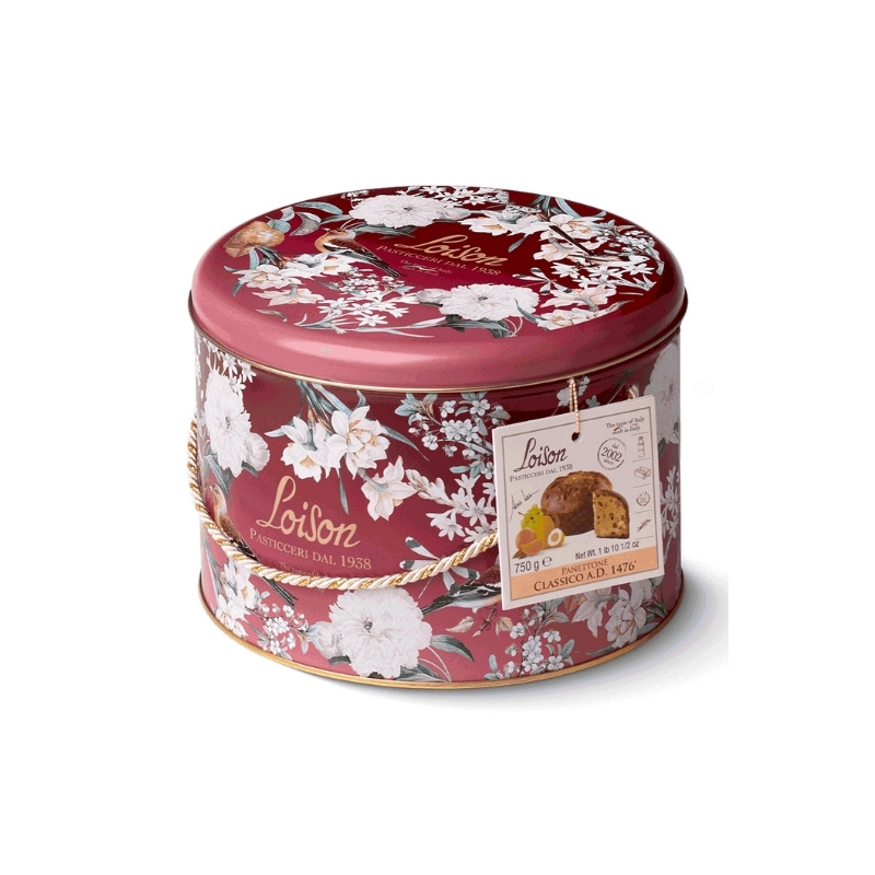 PANETTONE CLÁSICO LOISSON LATA 750g,