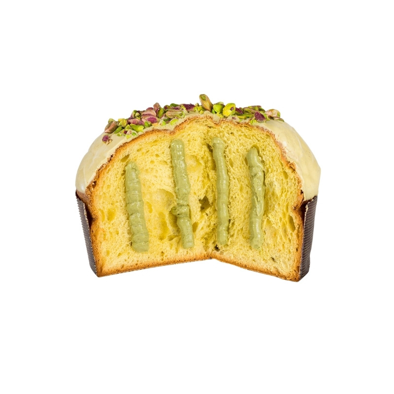 PANETTONE PISTACHO FRATELLI SICILIA 1Kg