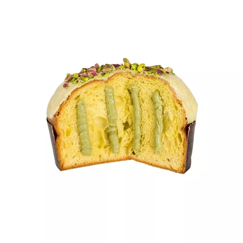 PANETTONE PISTACHO FRATELLI SICILIA 1Kg