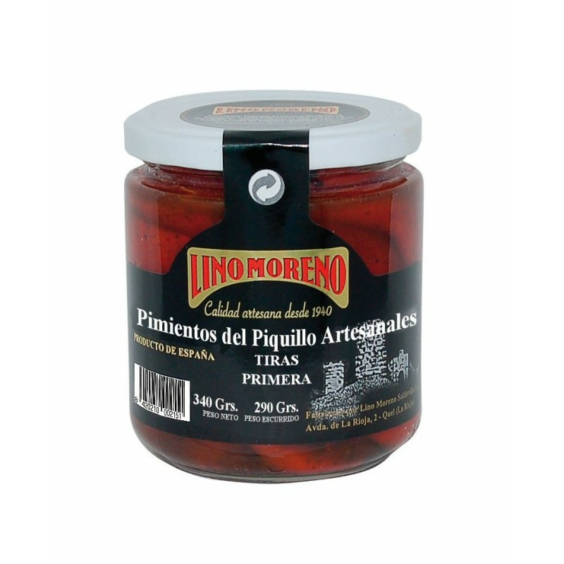 PIMIENTO PIQUILLO LINO MORENO FRASCO 340