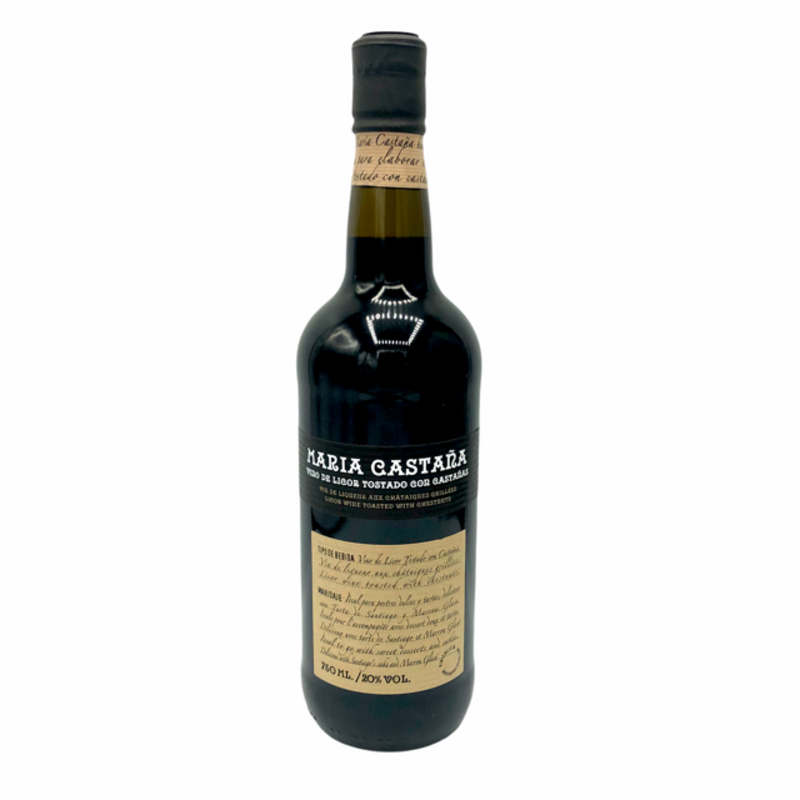 VINO DE LICOR TOSTADO CON CASTAÑAS MARÍA CASTAÑA