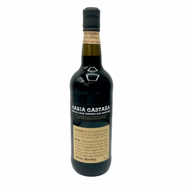 VINO DE LICOR TOSTADO CON CASTAÑAS MARÍA CASTAÑA
